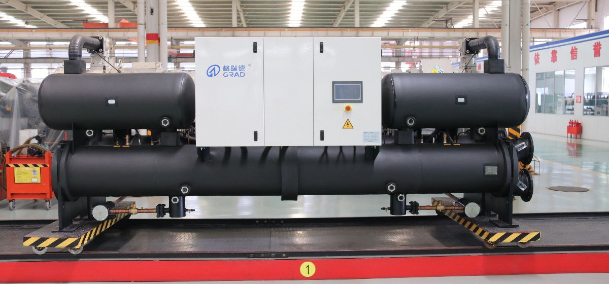 Enfriador de agua refrigerado por agua Enfriador de agua refrigerado por agua