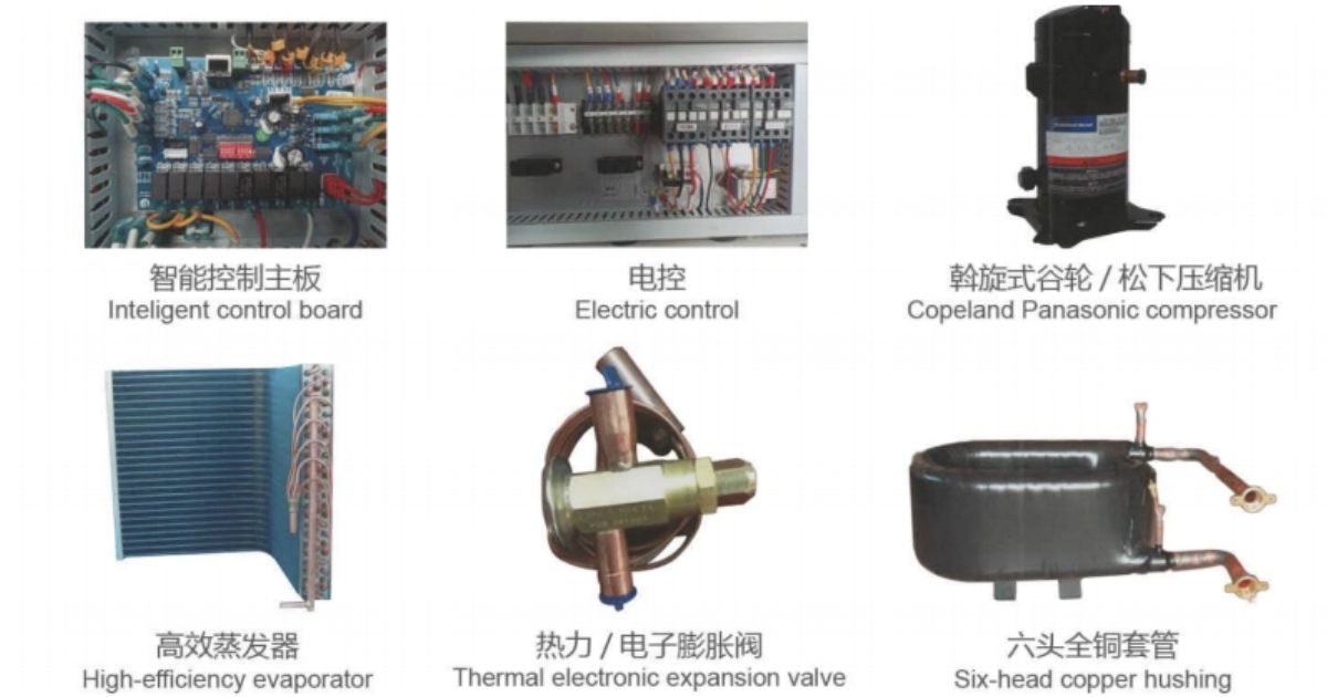 Aire acondicionado evaporativo industrial refrigerado por agua Aire acondicionado evaporativo industrial refrigerado por agua